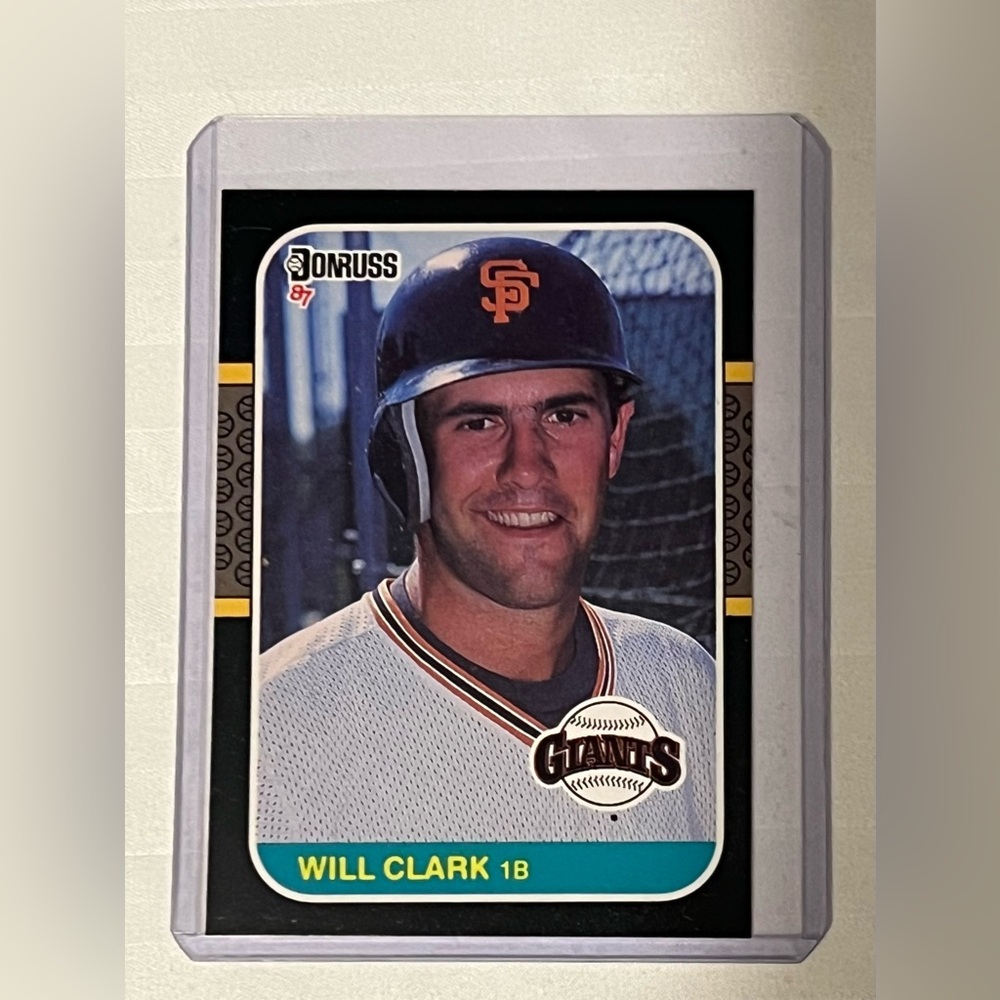 1987 Donruss Will Clark Rookie Card